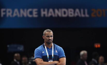 Didier, en la semifinal contra Eslovenia.