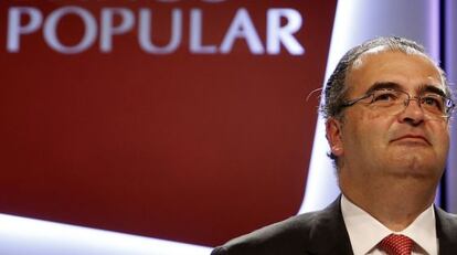 El presidente del Banco Popular, Angel Carlos Ron.