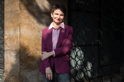 Carolina Tohá candidata presidencial del Partido por la Democracia.