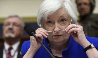 Janet Yellen, presidenta de la Reserva Federal.