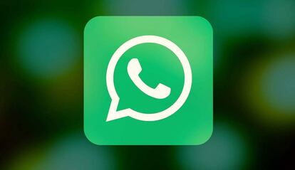 Logo de WhatsApp con fondo