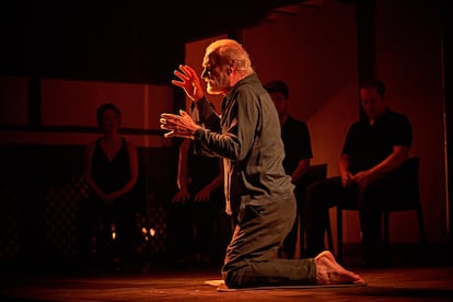 Una escena de la obra de teatro 'El templo vacío'.