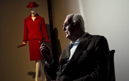 El dissenyador francès Hubert de Givenchy, a 2014.