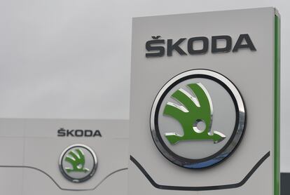 Logo de Skoda. Getty Images