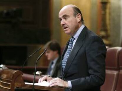 El ministro de Economía y Competitividad, Luis de Guindos. EFE/Archivo