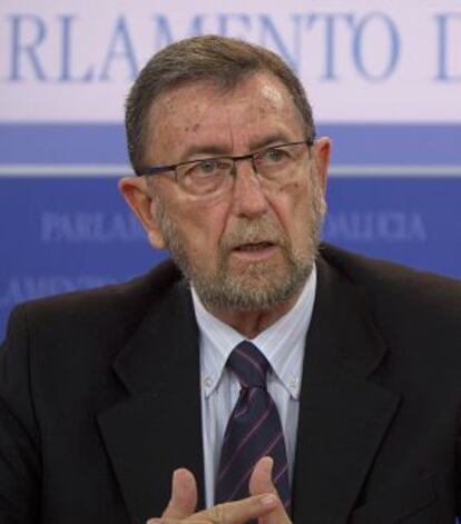 El presidente del Parlamento, Manuel Gracia.