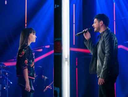 Aitana Ocaña y Luis Cepeda durante su última y controvertida actuación en 'OT', febrero de 2018.