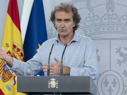 El director del Centro de Coordinación de Alertas y Emergencias Sanitarias, Fernando Simón.