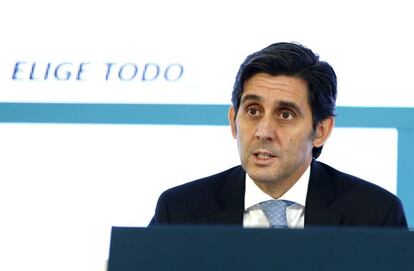 El presidente de Telefonica, Alvarez Pallete.