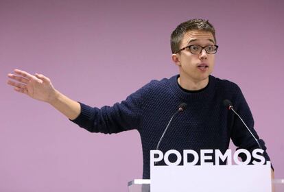 Íñigo Errejón, 'número dos' de Podemos.