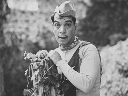 Mario Moreno, 'Cantinflas' en 1950.  