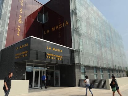 Instalaciones de La Masia en Barcelona. 