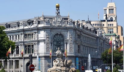 Fachada del Banco de España