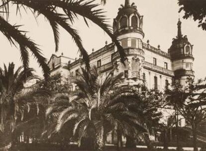Imagen del Gran Hotel de La Toja de su archivo histórico.