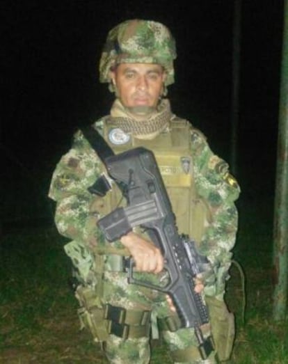 El soldado Jaime Perdomo