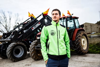 Tractorada con las protestas de los agricultores en España