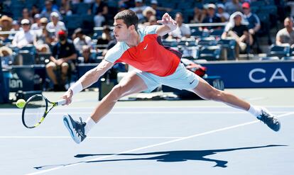 Carlos Alcaraz en el US Open