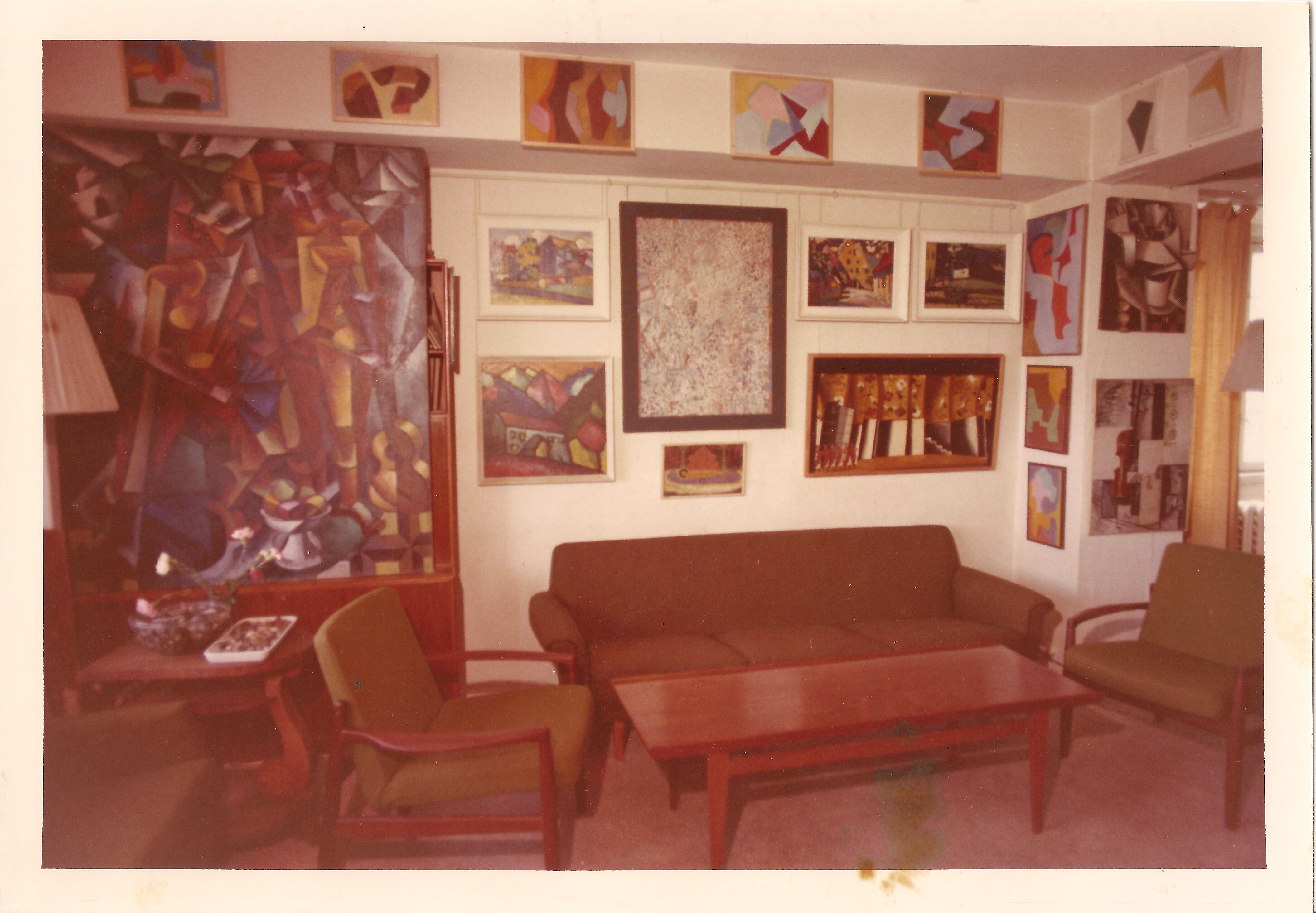 El piso donde George Costakis vivió entre 1960 y 1970.