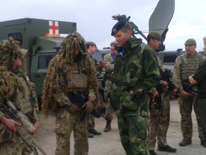 NATO exercises in Poland.