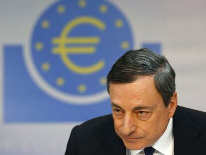 Mario Draghi, presidente del Banco Central Europeo
