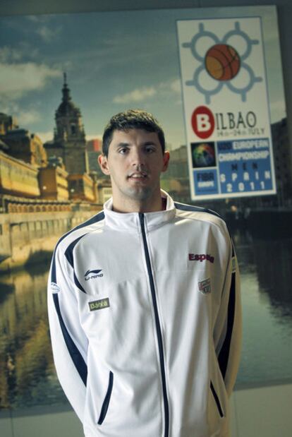 Nikola Mirotic en la concentración de la selección sub 20.