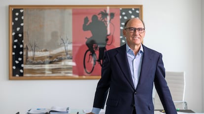 Juan Lladó, presidente de Técnicas Reunidas, en su sede en Madrid.