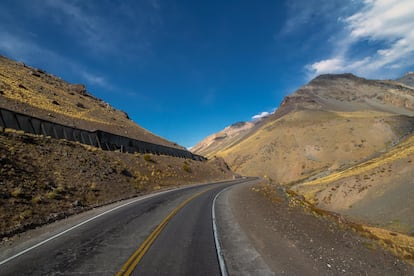 Un tramo de la Ruta 7.