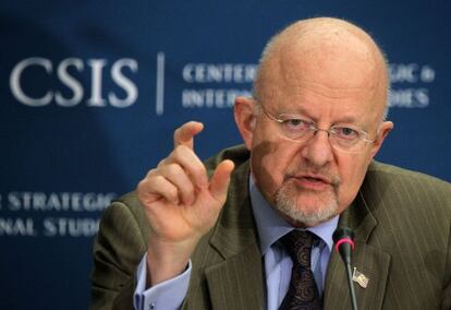 James Clapper, director de los servicios de inteligencia de EE UU.