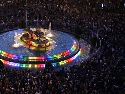 La manifestación del Orgullo LGTBI 2019 en Madrid, en imágenes
