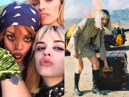 Sita Abellán, una modelo murciana en el videoclip de Rihanna