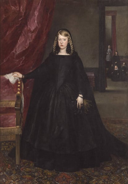 Do&ntilde;a Margarita de Austria, de Juan Bautista Mart&iacute;nez del Mazo.