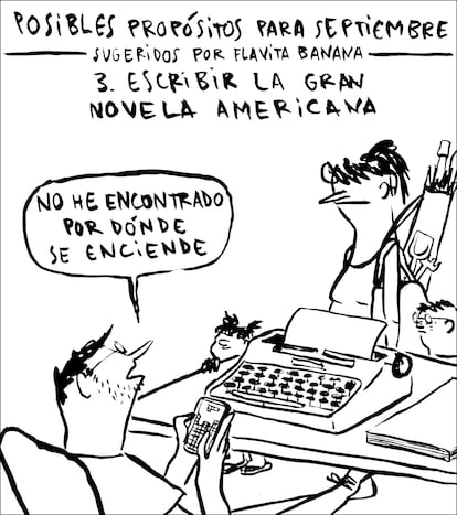 Viñeta de Flavita Banana del 3 de agosto de 2025