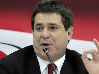 Horacio Cartes, ex-presidente do Paraguai, em 2013.