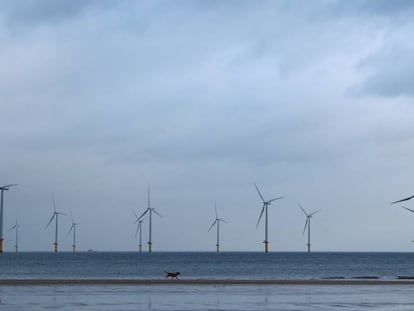 Parque eólico Redcar, en Teesside (Reino Unido).