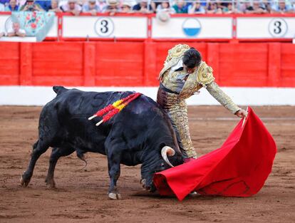 Morante de la Puebla, el pasado 23 de julio, el día que reapareció en Santander.