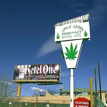 Hay más de medio millar de dispensarios de marihuana en Denver.