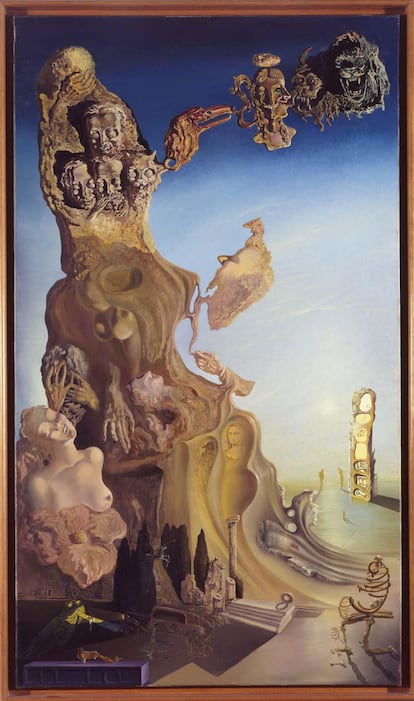 'A Memória da Mulher-Menina', de Salvador Dalí.