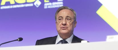 El presidente de ACS, Florentino Pérez.