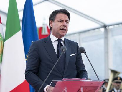 El primer ministro italiano, Giuseppe Conte.