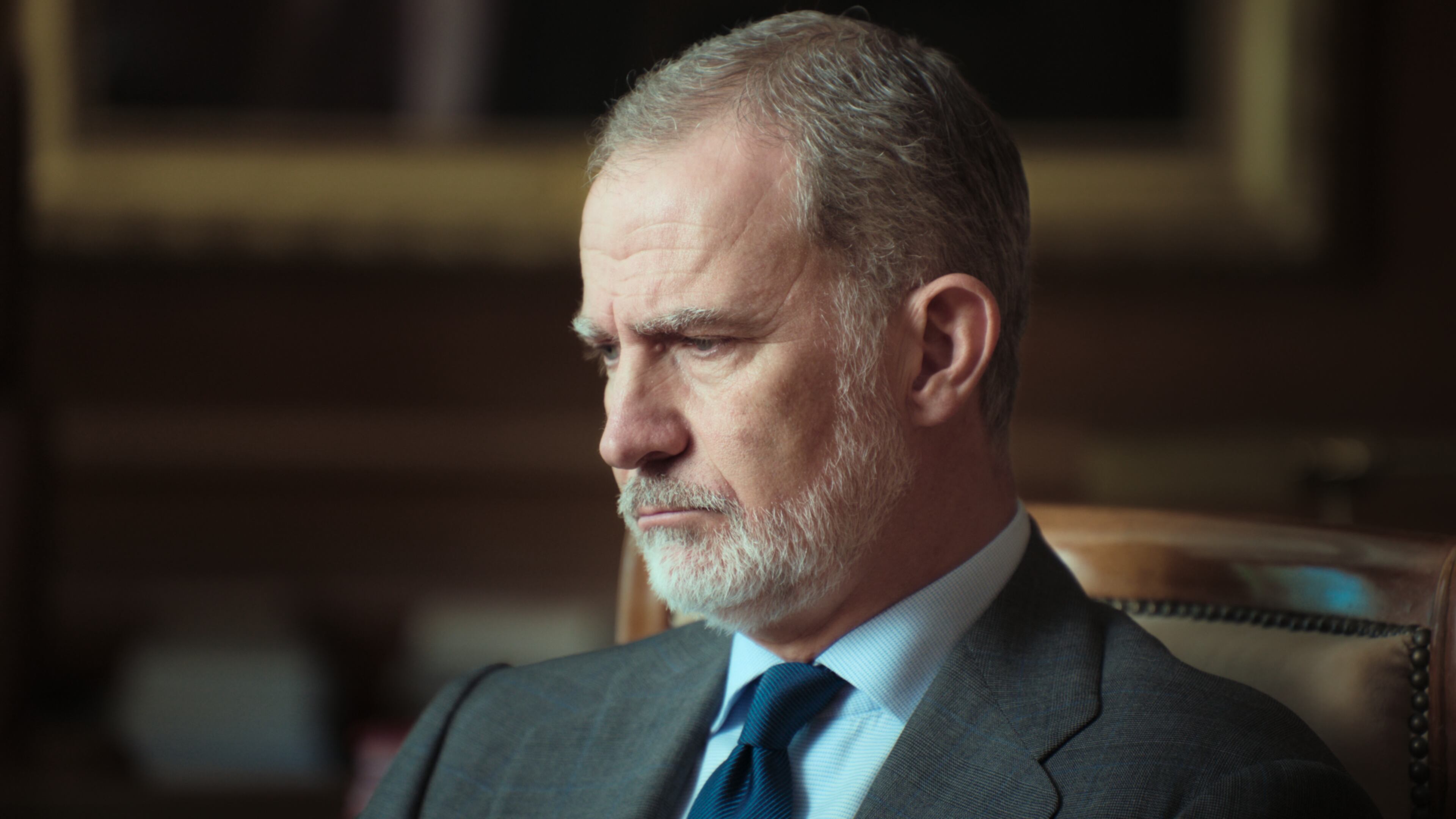El rey Felipe VI, en un momento de su participación en el documental 'Miguel Ángel Blanco: Las 48 horas que lo cambiaron todo'.