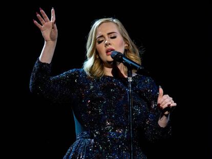 Adele, en Zúrich, el pasado 17 de marzo.