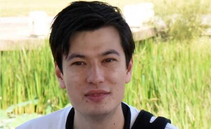 El estudiante australiano Alek Sigley, detenido en Corea del Norte.