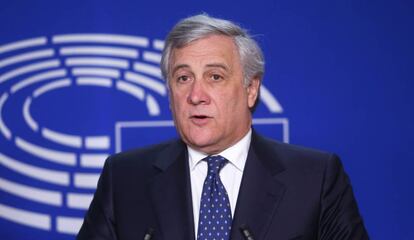 Antonio Tajani, presidente del Parlamento Europeo.