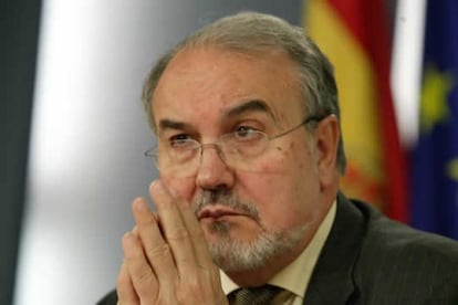 El vicepresidente económico, Pedro Solbes