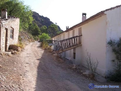 Cortijo de La Longuera, situado junto al r&iacute;o Segura, donde se ha producido el accidente.