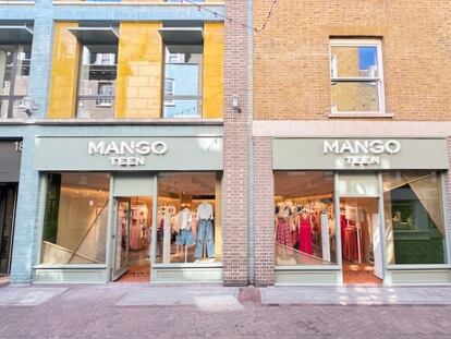 Exterior de la tienda que Mango ha inaugurado en Londres.