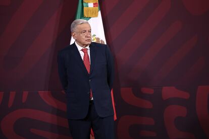 Andrés Manuel López Obrador, el 5 de junio en Ciudad de México.