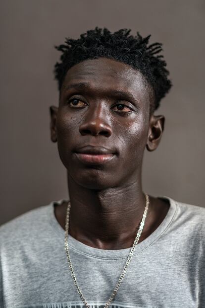 Mamadou Yoro Diop, de 18 años, que ha firmado un contrato con el Rayo Majadahonda.