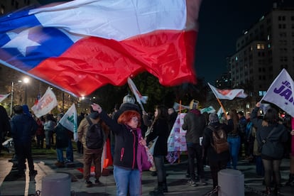 Cierre de campaña de Jeannette Jara en Santiago, Chile, el 26 de junio 2025. 