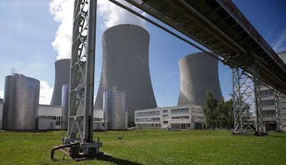 La central nuclear de Temelín, en la República Checa.